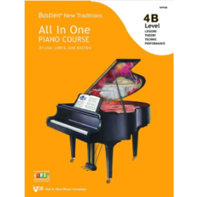 bastien-new-traditions-all-in-one-piano-course-level-4b Bastien New Traditions All In One Piano Course - Level 4B
