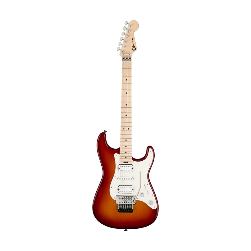 charvel-pro-mod-so-cal-style-1-hsh-fr-electric-guitar-maple-fb-cherry-kiss Charvel Pro-Mod So-Cal Style 1 HSH FR Electric Guitar, Maple FB, Cherry Kiss