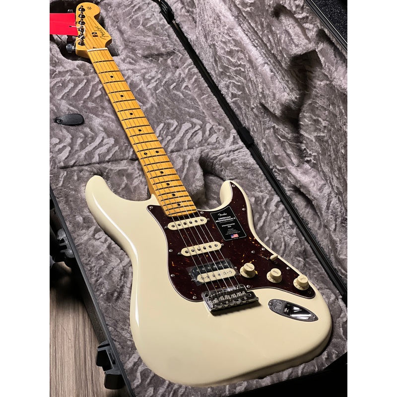 fender-american-professional-ii-stratocaster-hss-maple-fb-in-olympic-white-us23000841 Fender American Professional II Stratocaster HSS Maple FB in Olympic White US23000841