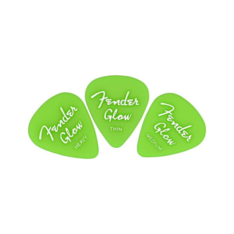 fender-glow-in-the-dark-351-guitar-picks-12-pack Fender Glow In The Dark 351 Guitar Picks, 12-Pack