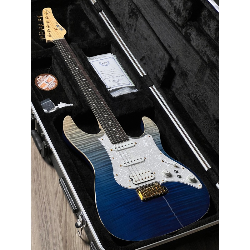 fujigen-fgn-guitars-expert-eos-odyssey-in-navy-blue-with-hardshell-case-c230462-used Fujigen FGN Guitars Expert EOS Odyssey in Navy Blue with Hardshell Case C230462 (USED)