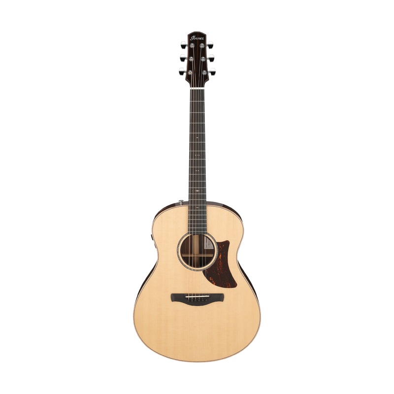 ibanez-aam780e-nt-acoustic-electric-guitar-w-case-natural Ibanez AAM780E-NT Acoustic-Electric Guitar w/Case, Natural