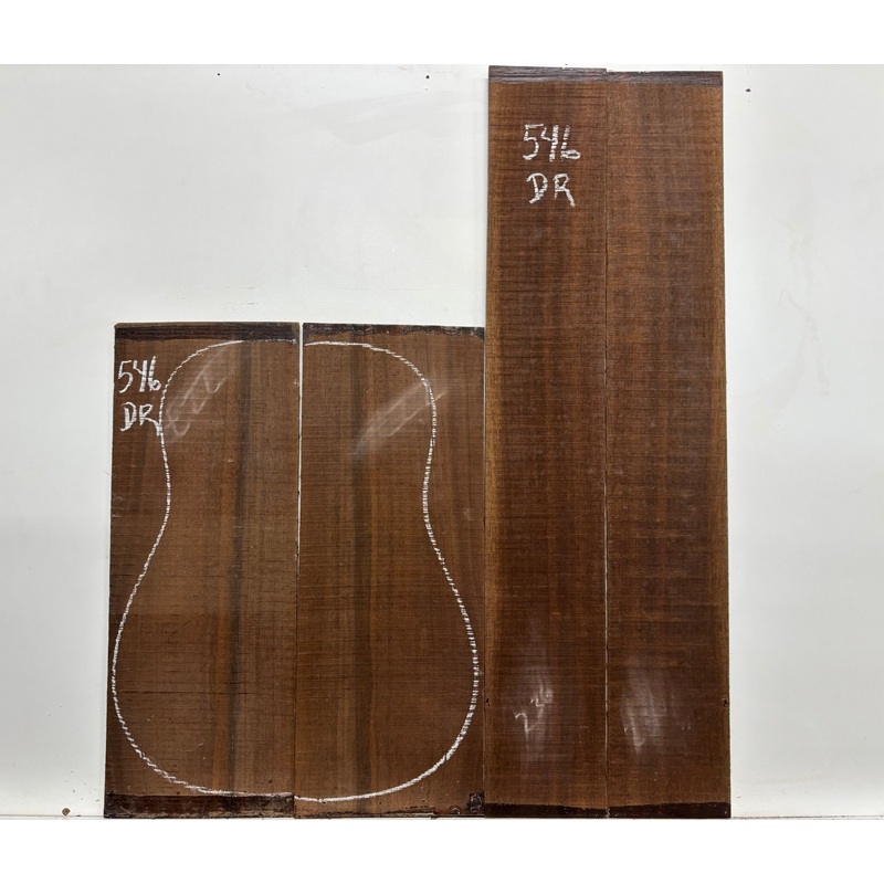 indian-laurel-dreadnought-guitar-back-and-side-set-546 Indian Laurel Dreadnought Guitar Back and Side Set #546