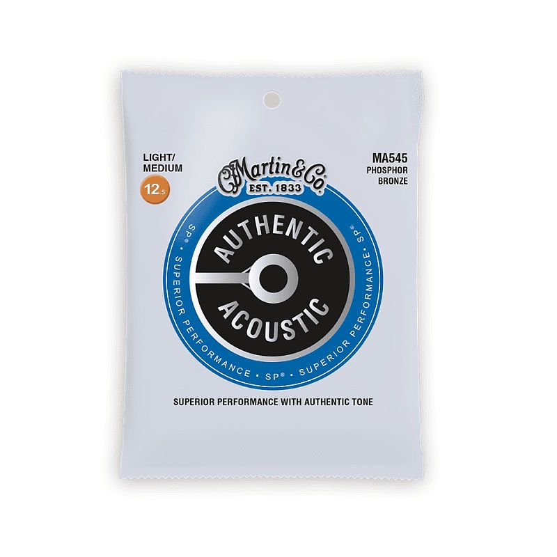 martin-ma545-authentic-acoustic-sp-strings-phosphor-bronze-light-medium Martin MA545 Authentic Acoustic SP Strings - Phosphor Bronze Light/Medium