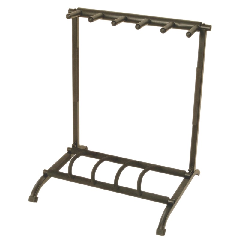 on-stage-gs7561-5-space-foldable-multi-guitar-rack On-Stage GS7561 5-Space Foldable Multi Guitar Rack