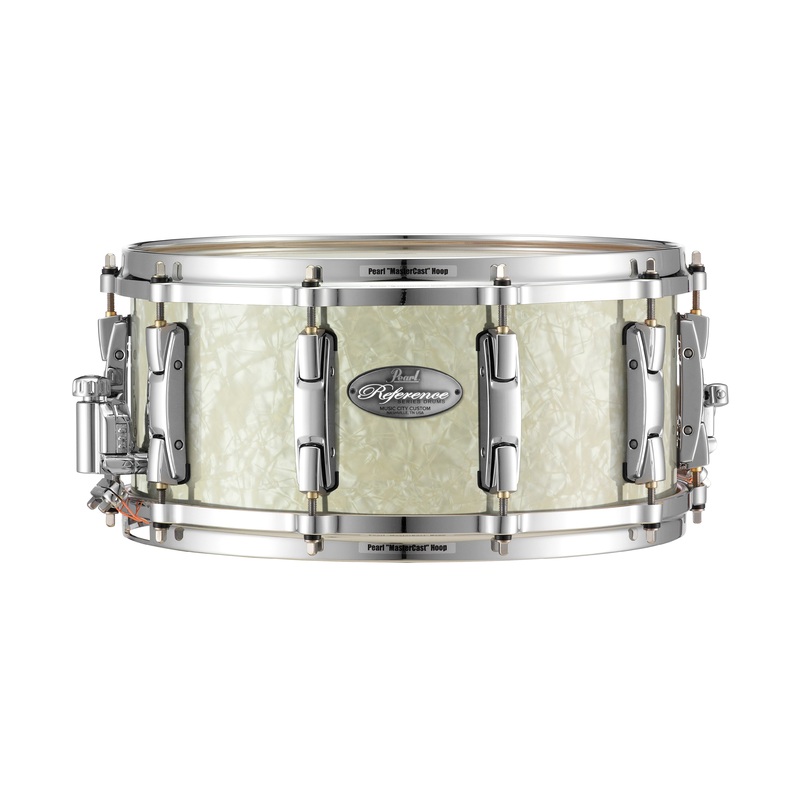 pearl-music-city-custom-13-x6-5-reference-series-snare-nicotine-white-marine-pearl-rf1365s-c405 Pearl Music City Custom 13"x6.5" Reference Series Snare NICOTINE WHITE MARINE PEARL RF1365S/C405