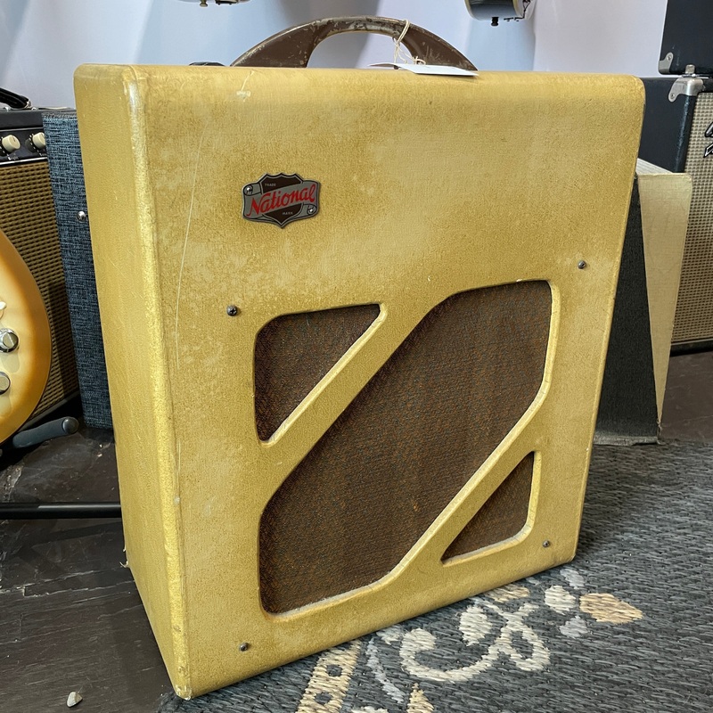 rare-1940-s-national-v1980-amplifier Rare 1940's National V1980 Amplifier