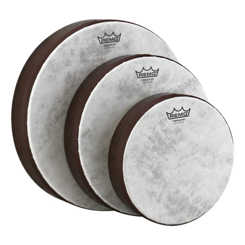 remo-fiberskyn-frame-drum-set-walnut-various-sizes Remo Fiberskyn Frame Drum Set, Walnut - Various Sizes