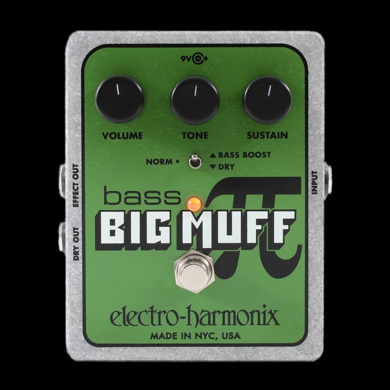 electro-harmonix-bass-big-muff-pi-bass-fuzz-pedal Electro-Harmonix Bass Big Muff Pi Bass Fuzz Pedal