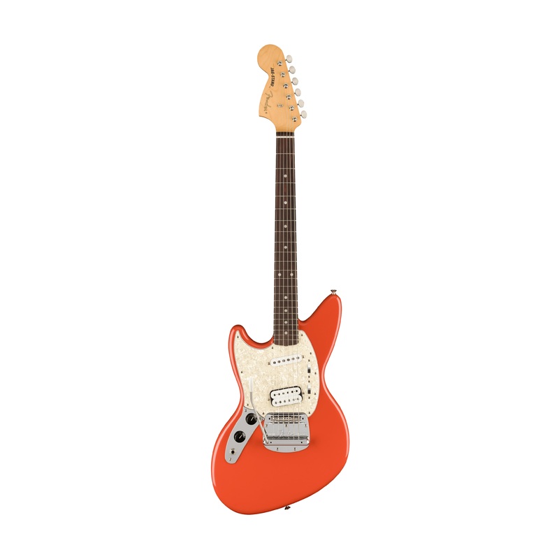fender-kurt-cobain-jag-stang-left-handed-electric-guitar-rw-fb-fiesta-red Fender Kurt Cobain Jag-Stang Left-handed Electric Guitar, RW FB, Fiesta Red