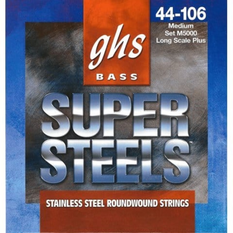 ghs-super-steels-44-106-bass-strings GHS Super Steels (44-106) Bass Strings