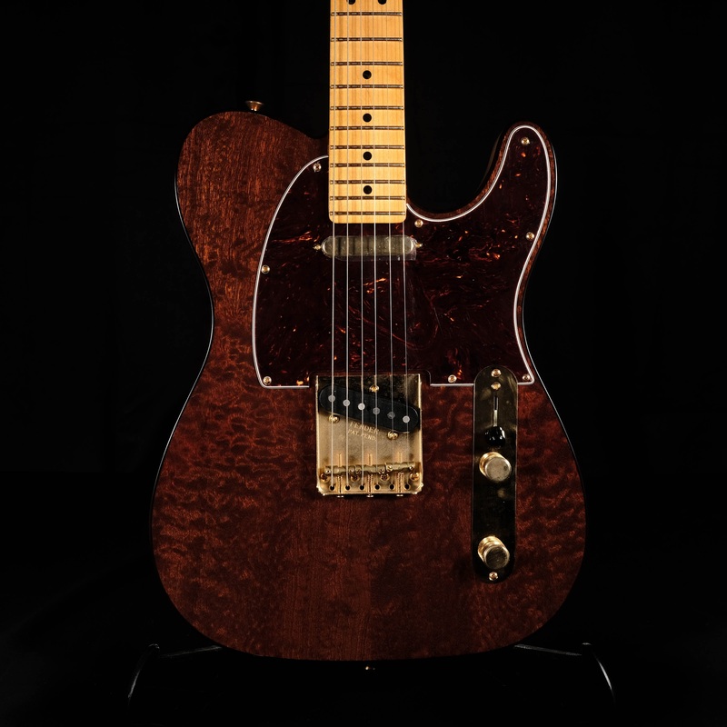 pre-owned-19-fender-rarities-red-mahogany-top-telecaster-maple-neck-ohsc Pre Owned '19 Fender Rarities Red Mahogany Top Telecaster Maple Neck OHSC