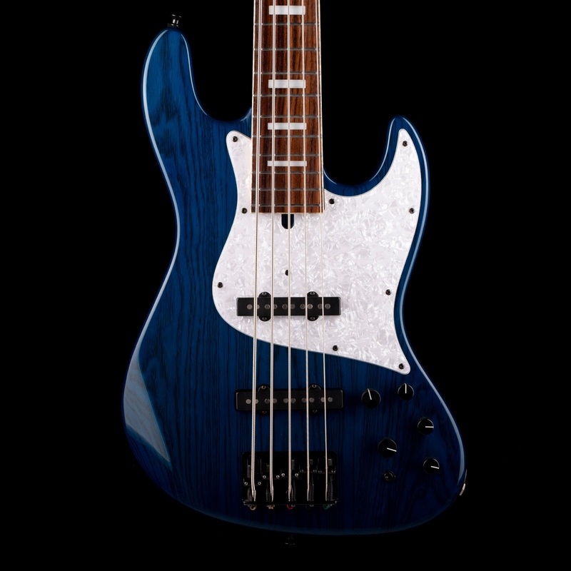pre-owned-2015-bacchus-craft-standard-jb5-5-string-bass-trans-inked-blue-with-gig-bag Pre Owned 2015 Bacchus Craft Standard JB5 5-String Bass Trans Inked Blue With Gig Bag