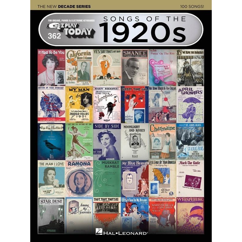 songs-of-the-1920s-the-new-decade-series-e-z-play-piano Songs of the 1920s - The New Decade Series E-Z Play, Piano