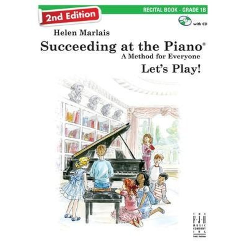 succeeding-at-the-piano-2nd-edition-grade-1b-recital-book-cd Succeeding at the Piano 2nd Edition - Grade 1B Recital Book & CD