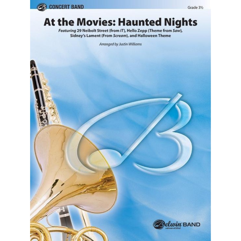 at-the-movies-haunted-nights-arr-justin-williams-concert-band-grade-3-5 At the Movies: Haunted Nights, Arr. Justin Williams Concert Band Grade 3.5