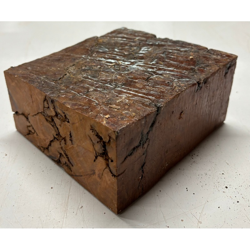 australian-red-gum-bowl-blank-6-1-2-x-6-1-2-x-3-202 Australian Red Gum Bowl Blank 6-1/2" x 6-1/2" x 3" #202
