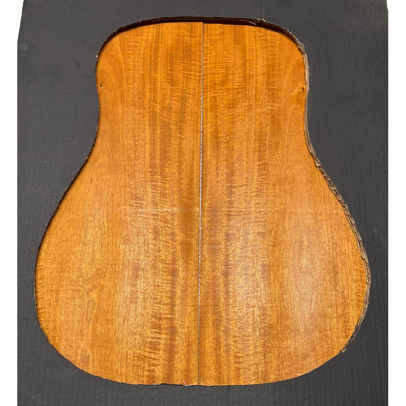 flame-genuine-mahogany-dreadnought-guitar-back-set-4193 Flame Genuine Mahogany Dreadnought Guitar Back Set #4193