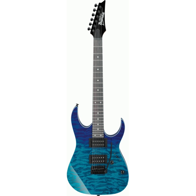ibanez-rg120qasp-blue-gradation-electric-guitar Ibanez RG120QASP Blue Gradation Electric Guitar