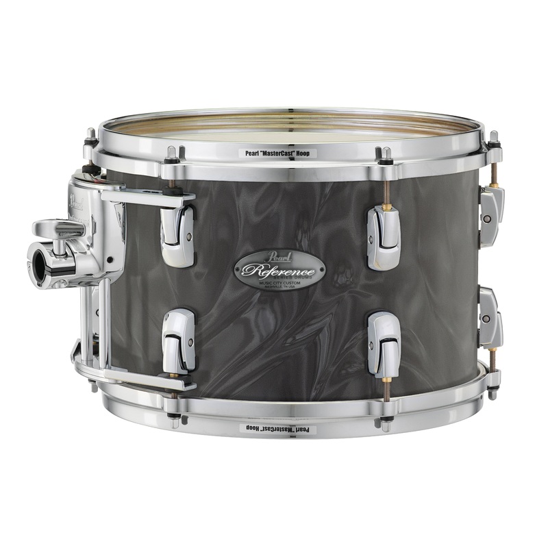 pearl-music-city-custom-14-x12-reference-series-tom-shadow-grey-satin-moire-rf1412t-c724 Pearl Music City Custom 14"x12" Reference Series Tom SHADOW GREY SATIN MOIRE RF1412T/C724