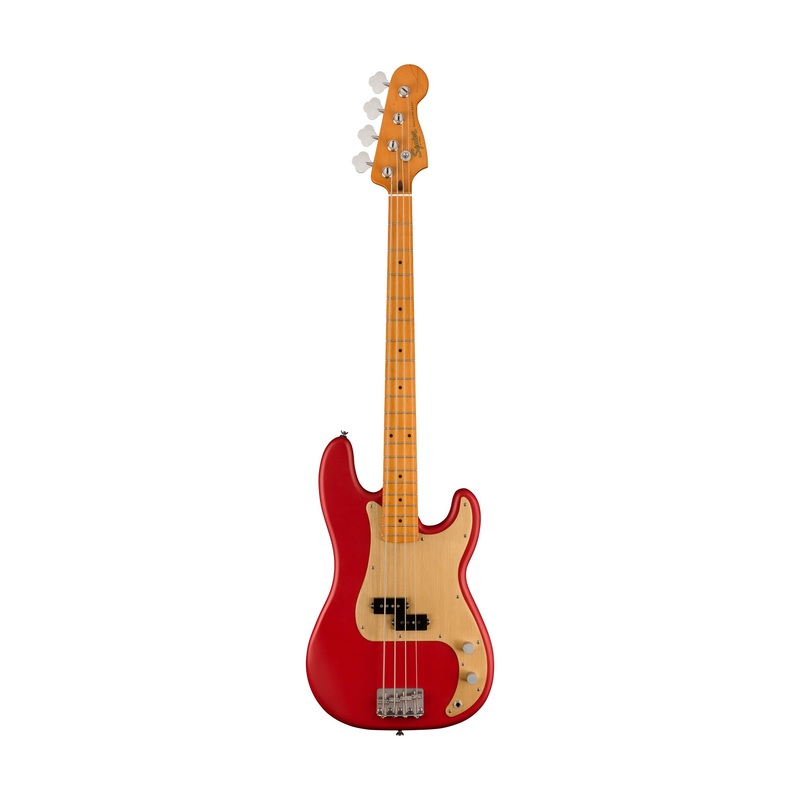 squier-40th-anniversary-vintage-edition-precision-bass-guitar-satin-dakota-red Squier 40th Anniversary Vintage Edition Precision Bass Guitar, Satin Dakota Red