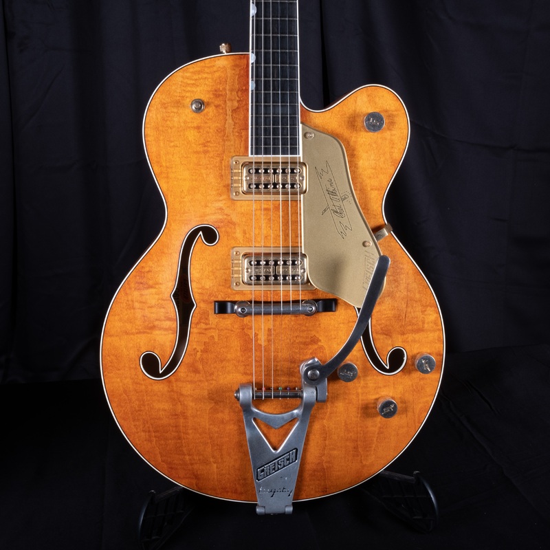 gretsch-custom-shop-masterbuilt-stephen-stern-g6120cs-60-curly-maple-6120-single-cut Gretsch Custom Shop Masterbuilt Stephen Stern G6120CS '60 Curly Maple 6120 Single Cut