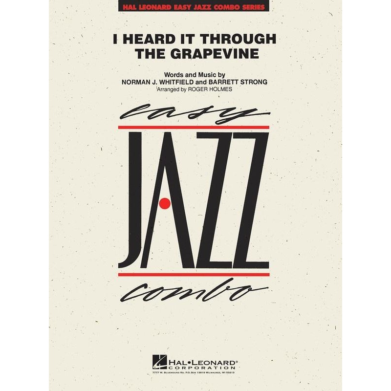 i-heard-it-through-the-grapevine-arr-roger-holmes-jazz-combo-grade-2 I Heard It Through The Grapevine, Arr. Roger Holmes Jazz Combo Grade 2