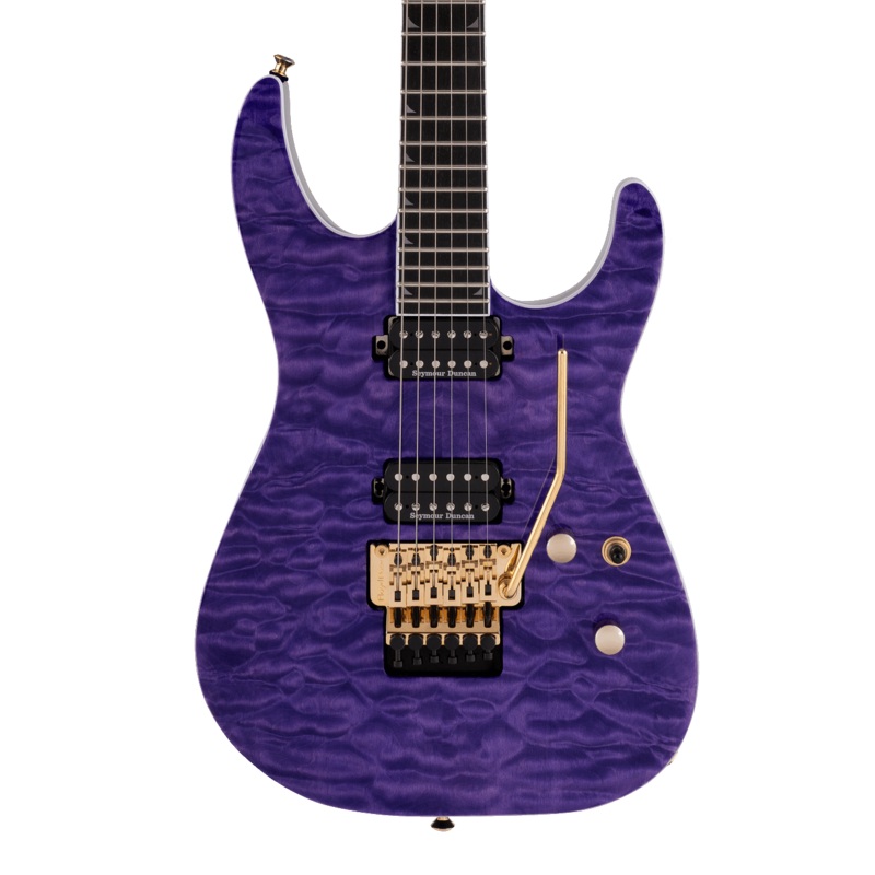 jackson-pro-series-soloist-sl2q-mah-transparent-purple-b-stock Jackson Pro Series Soloist SL2Q MAH Transparent Purple ***B-Stock***