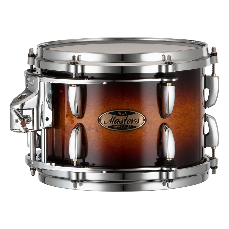 pearl-masters-maple-pure-10-x7-tom-r2-air-tom-suspension-system-w-gyrolock-l-bracket-vintage-tobacco-burst-mp4p1007tl-c342 Pearl Masters Maple Pure 10"x7" Tom - R2 Air Tom Suspension System w/GyroLock-L Bracket VINTAGE TOBACCO BURST MP4P1007TL/C342