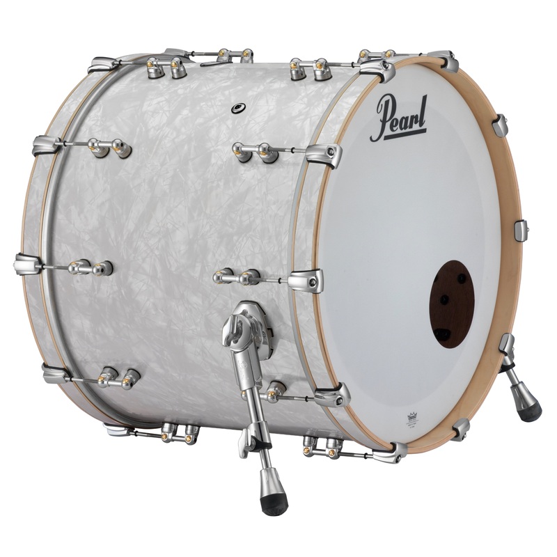 pearl-music-city-custom-reference-pure-20-x18-bass-drum-w-bb3-mount-matte-white-marine-pearl-rfp2018bb-c422 Pearl Music City Custom Reference Pure 20"x18" Bass Drum w/BB3 Mount MATTE WHITE MARINE PEARL RFP2018BB/C422