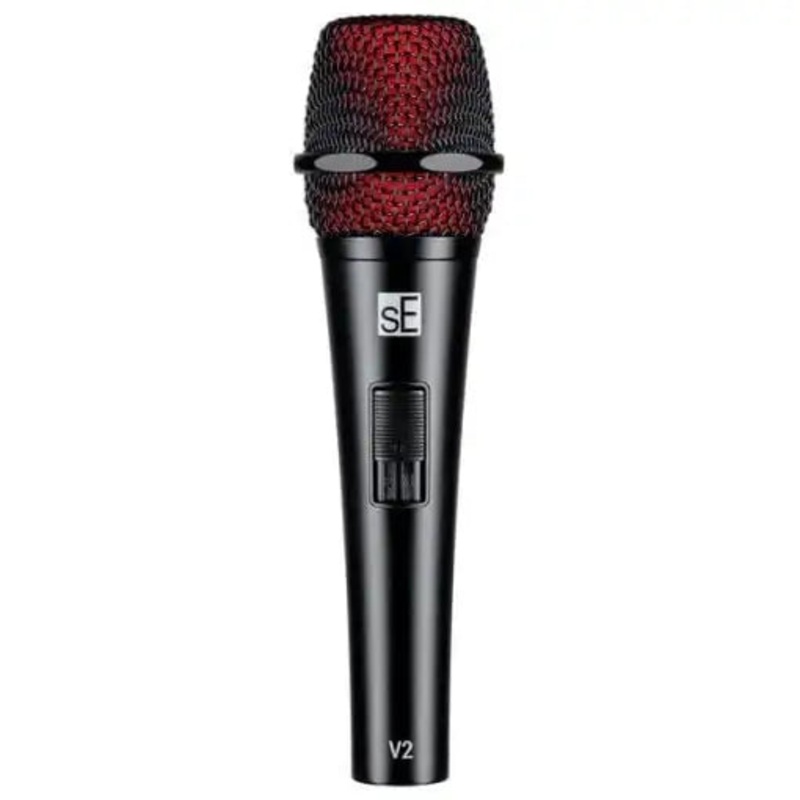 se-electronics-v2-switch-cardioid-dynamic-handheld-microphone sE Electronics V2 Switch Cardioid Dynamic Handheld Microphone