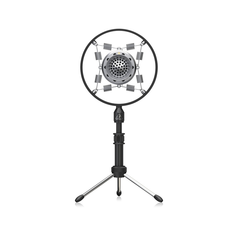behringer-bv635-vintage-spring-mount-usb-microphone Behringer BV635 Vintage Spring Mount USB Microphone