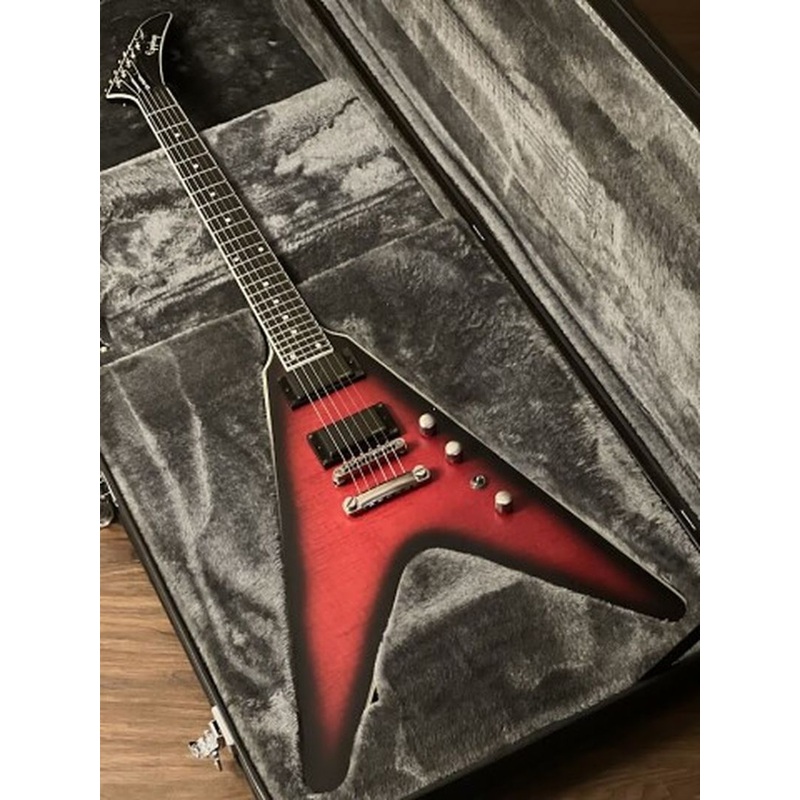 epiphone-dave-mustaine-prophecy-flying-v-figured-in-aged-dark-red-burst-incl-hard-case Epiphone Dave Mustaine Prophecy Flying V Figured in Aged Dark Red Burst Incl. Hard Case
