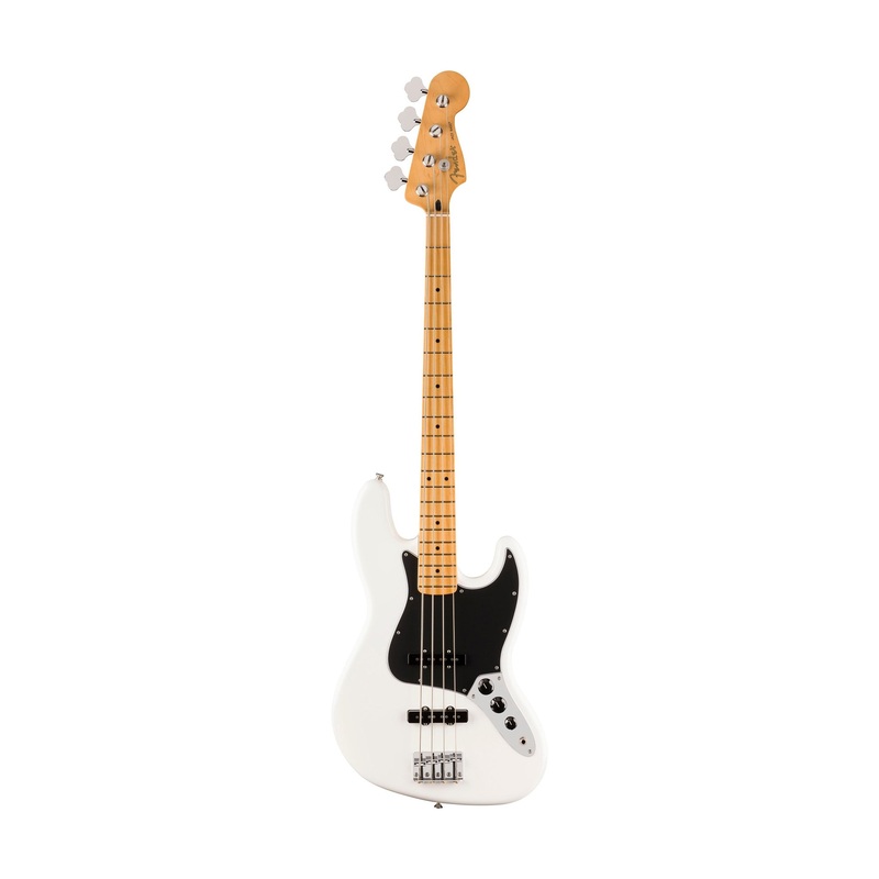 fender-player-ii-jazz-bass-guitar-maple-fb-polar-white Fender Player II Jazz Bass Guitar, Maple FB, Polar White
