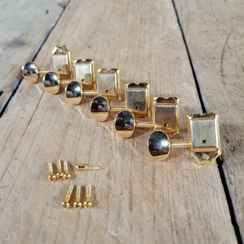 gotoh-gold-locking-tuners-sd-tuning-machines-stratocaster-telecaster-with-screws Gotoh Gold Locking Tuners SD Tuning Machines Stratocaster Telecaster With Screws