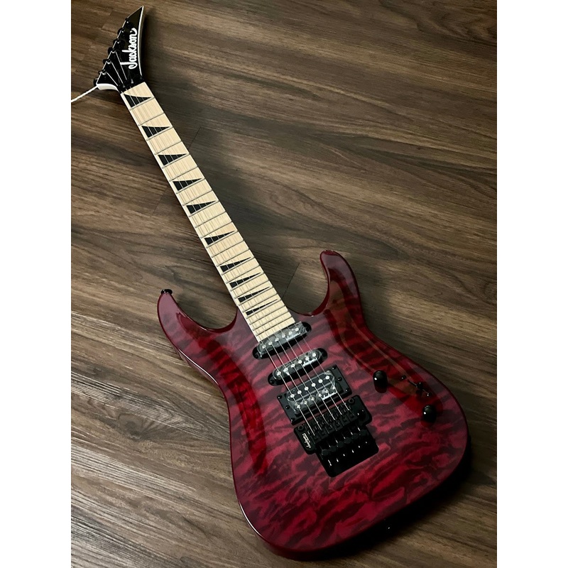 jackson-fsr-dinky-js34q-dka-m-in-transparent-red Jackson FSR Dinky JS34Q DKA-M in Transparent Red