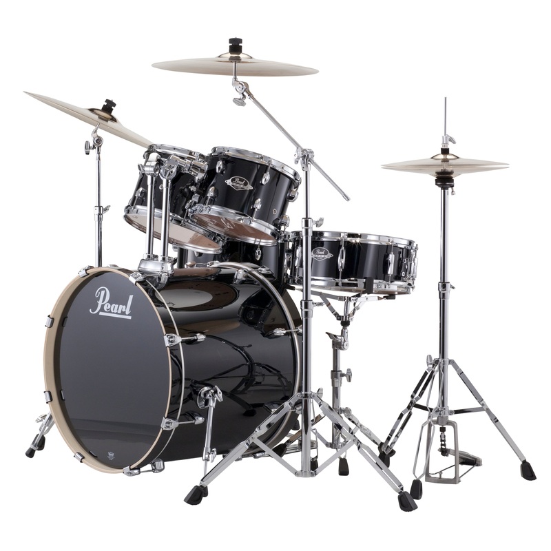 pearl-export-5-pc-drum-set-w-830-series-hardware-pack-jet-black-exx705n-c31 Pearl Export 5-pc. Drum Set w/830-Series Hardware Pack JET BLACK EXX705N/C31
