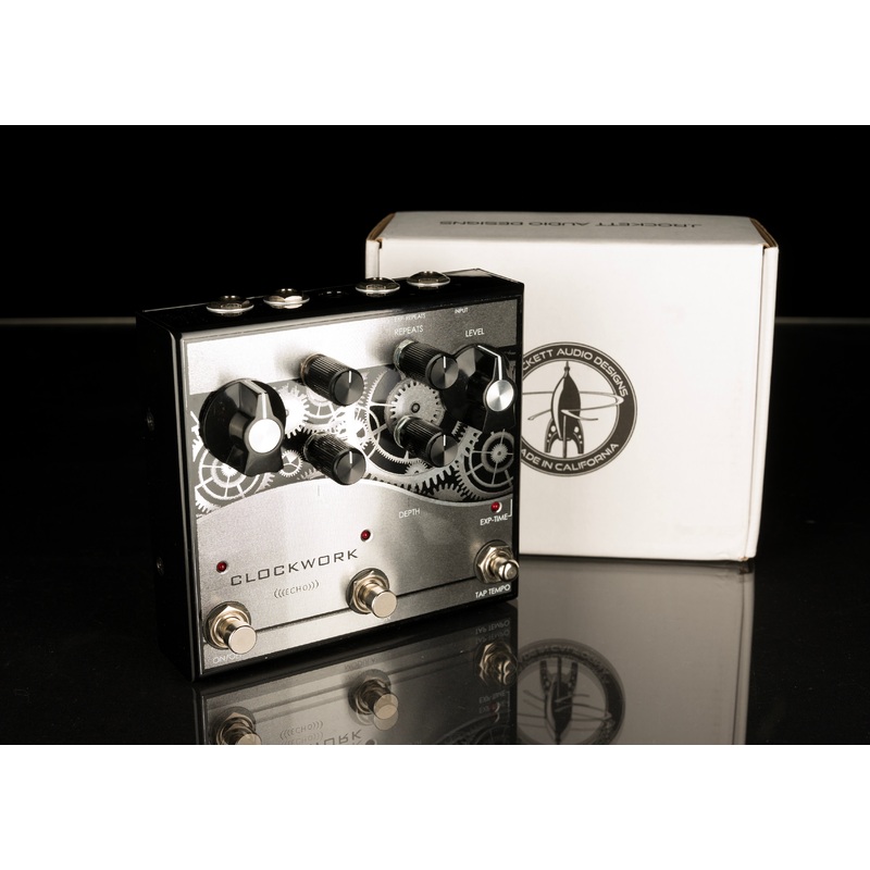 used-j-rockett-audio-designs-clockwork-echo-guitar-effect-pedal-with-box Used J Rockett Audio Designs Clockwork Echo Guitar Effect Pedal With Box