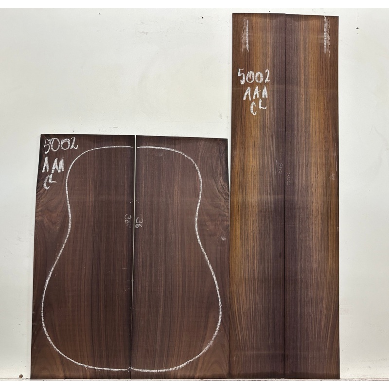 east-indian-rosewood-dreadnought-aaa-grade-guitar-back-side-set-5002 East Indian Rosewood Dreadnought AAA Grade Guitar Back & Side Set #5002
