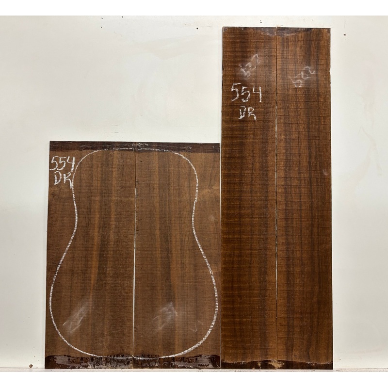 indian-laurel-dreadnought-guitar-back-and-side-set-554 Indian Laurel Dreadnought Guitar Back and Side Set #554