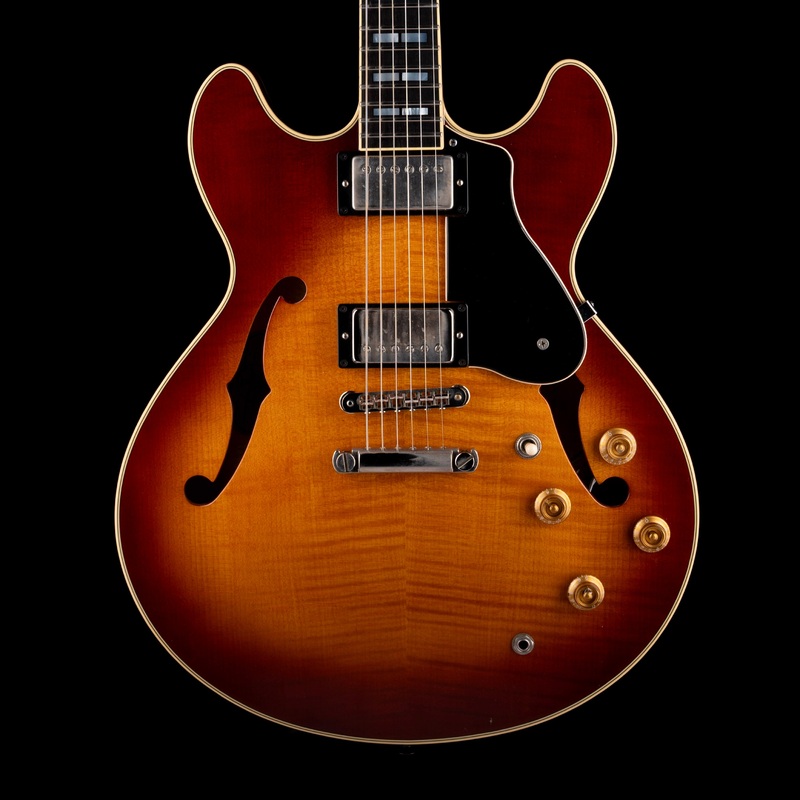 pre-owned-2006-yamaha-sa2200-semi-hollow-body-electric-cherry-sunburst-with-case Pre Owned 2006 Yamaha SA2200 Semi-Hollow Body Electric Cherry Sunburst With Case