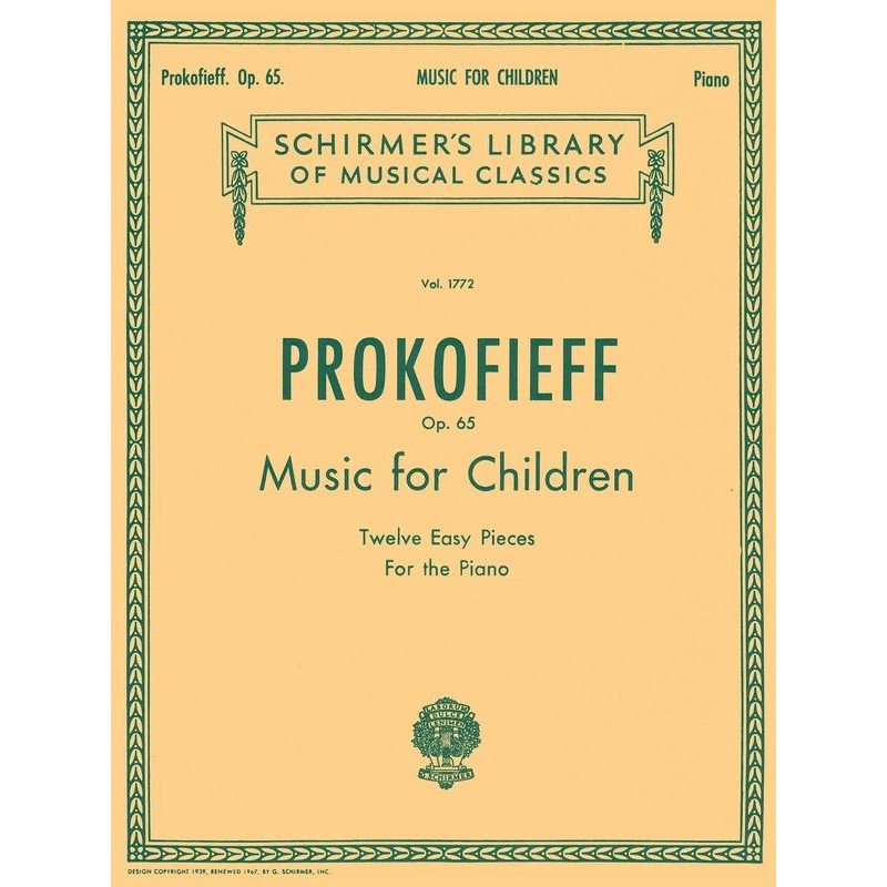 prokofiev-for-children-lib-1772-piano Prokofiev for Children Lib.1772 Piano