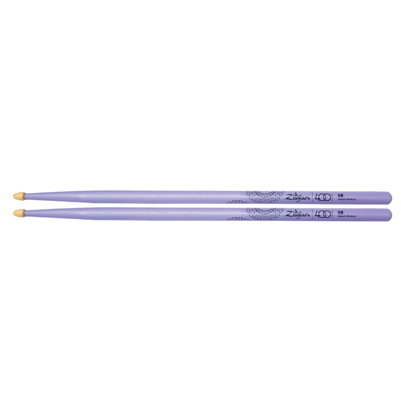 zildjian-limited-edition-400th-anniversary-5b-acorn-purple-drumsticks Zildjian Limited Edition 400th Anniversary 5B Acorn Purple Drumsticks
