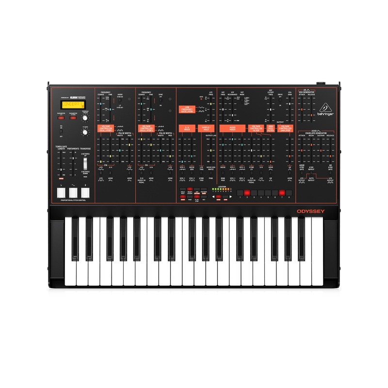 behringer-odyssey-analog-synthesizer-with-37-full-size-keys-dual-vcos-3-way-multi-mode-vcfs-32 Behringer Odyssey - Analog Synthesizer with 37 Full-Size Keys, Dual VCOs, 3-Way Multi-Mode VCFs, 32-