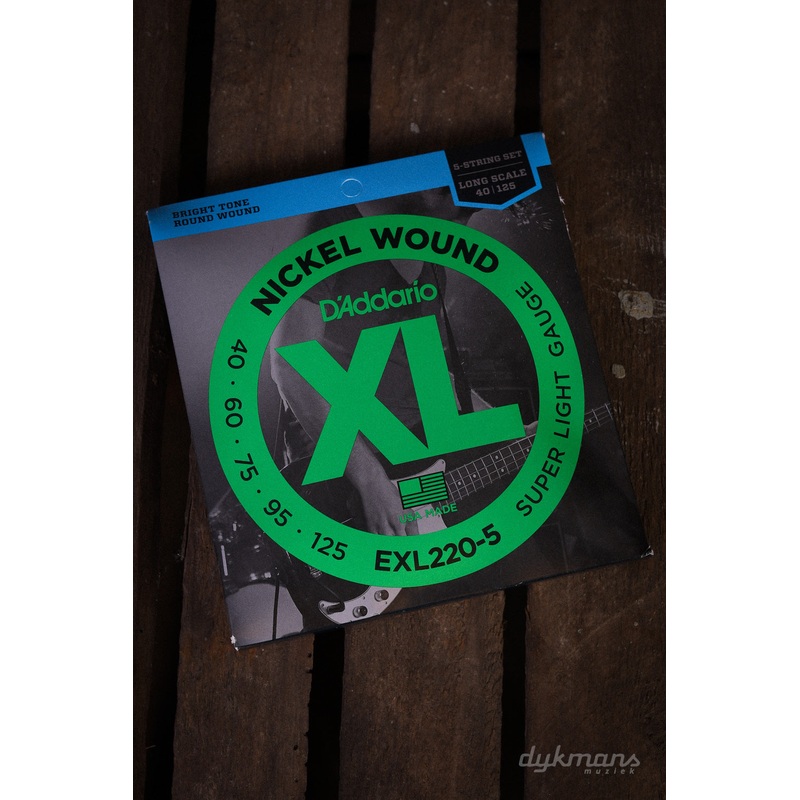 d-addario-nickel-wound-long-scale-5-string-40-125 D'addario Nickel Wound Long Scale 5-String 40-125