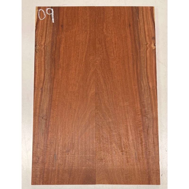 granadillo-bookmatched-guitar-drop-tops-21-x-7-1-4-x-3-8-09 Granadillo Bookmatched Guitar Drop Tops 21" x 7-1/4" x 3/8" #09