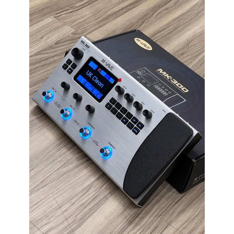 m-vave-mk300-guitar-multi-effect-processor-white M-VAVE MK300 Guitar Multi-Effect Processor White