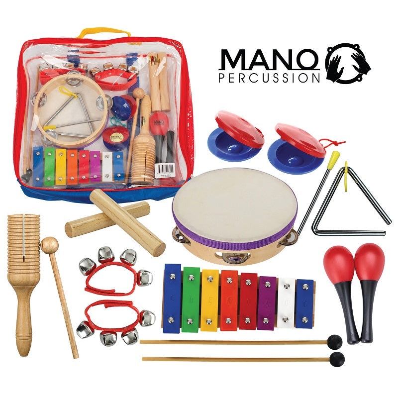 mano-percussion-8-piece-percussion-kit Mano Percussion 8 Piece Percussion Kit