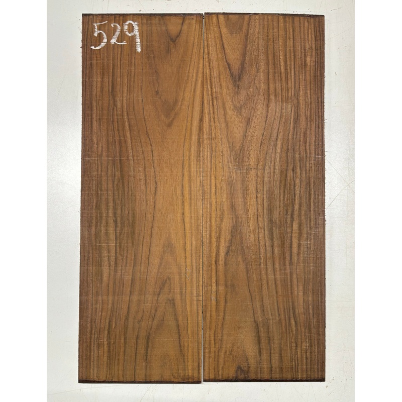 rare-tiger-striped-rosewood-guitar-drop-top-22-1-2-x-7-1-4-x-3-8-529 Rare Tiger Striped Rosewood Guitar Drop Top - 22-1/2" x 7-1/4" x 3/8" #529