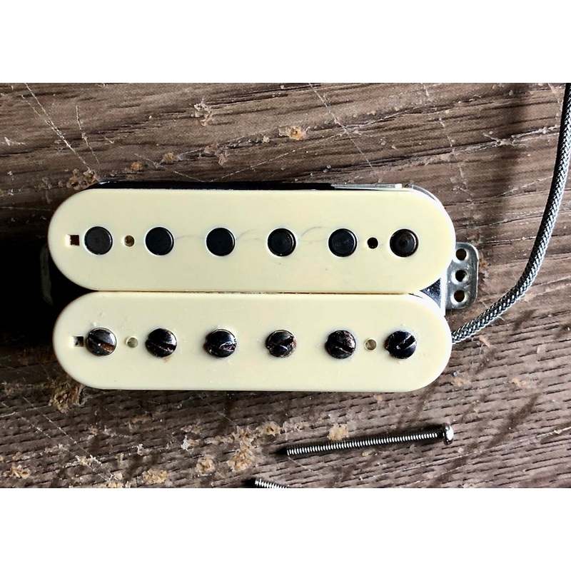 used-seymour-duncan-custom-shop-pearly-gates-double-cream-humbucker Used Seymour Duncan Custom Shop Pearly Gates Double Cream Humbucker